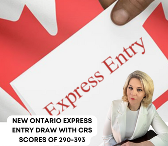 📢 <strong data-mce-fragment="1">New Ontario Express Entry Draw with CRS Scores of 290-393</strong>