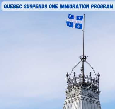 Quebec suspends one immigration program