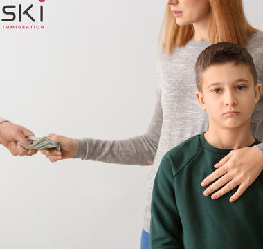 In which countries failure to pay child support is considered a criminal offense?